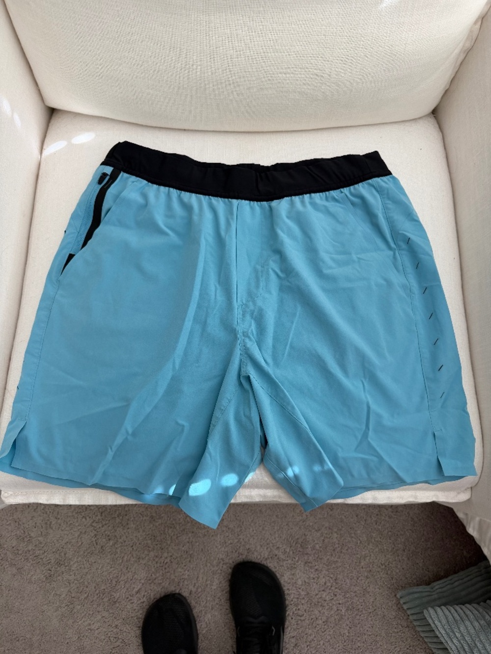 Ten Thousand Interval Shorts 7" Linerless Baltic Blue Men's Large